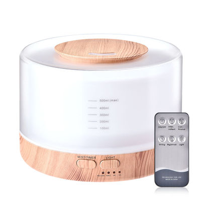 Quiet 500ml Aroma Diffuser Air Ultrasonic Humidifier 12W Taddler